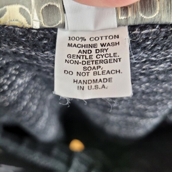 Chris Triola Knit Skirt Medium Gray Art To Wear One Of A Kind Elastic Waist Pull - Picture 7 of 7